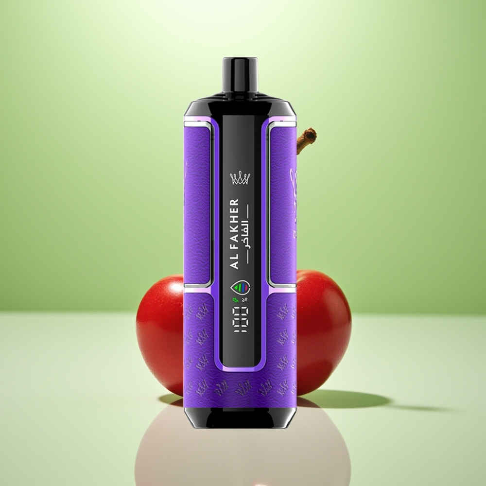 Al Fakher Crown Bar 15K Hypermax Dispozabil Vape Kit Cherry Fiesta – 22ml, 600mAh, 15.000 puševa