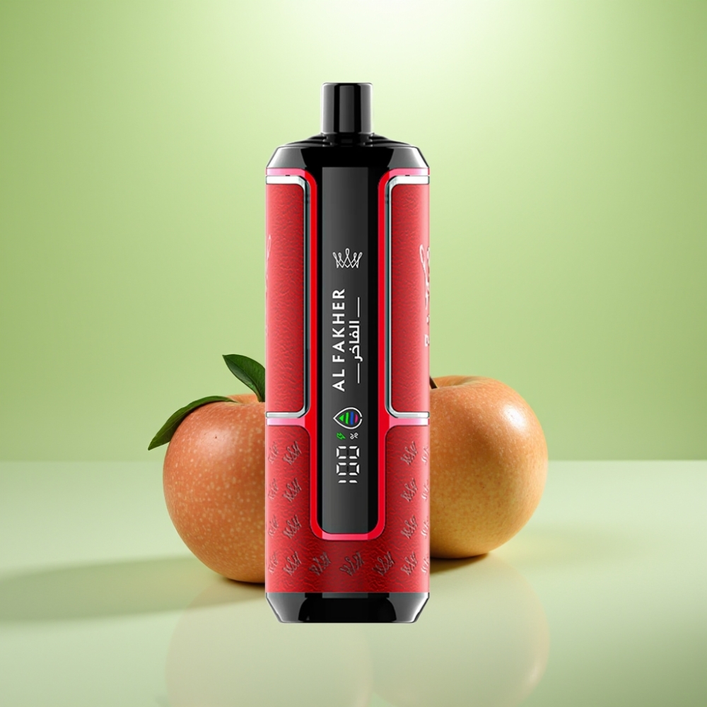 Al Fakher Crown Bar 15K Hypermax Dispozabil Vape Kit Dva Jabuka – 22ml, 600mAh, Type-C, 15.000 puševa