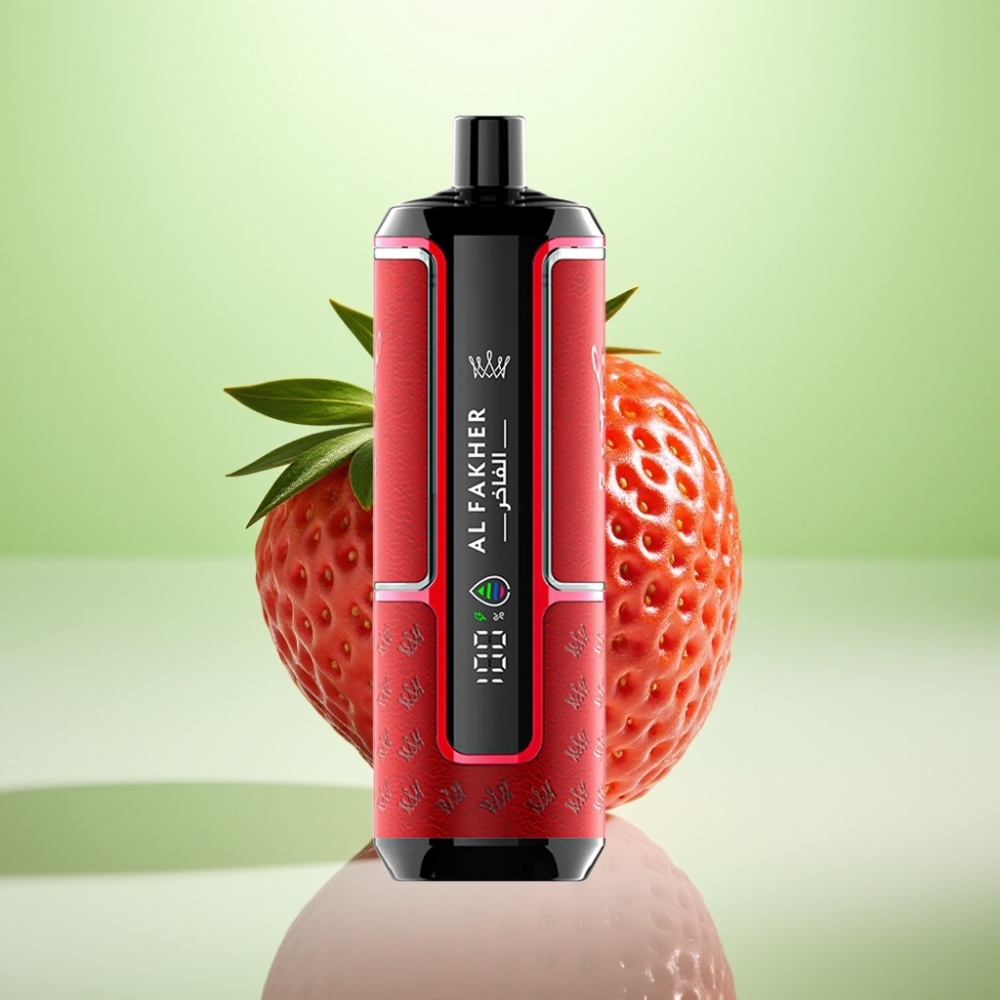 Al Fakher Crown Bar 15K Hypermax Dispozabil Vape Kit Jagoda Punch – 22ml, 15.000 pufova, 600mAh baterija