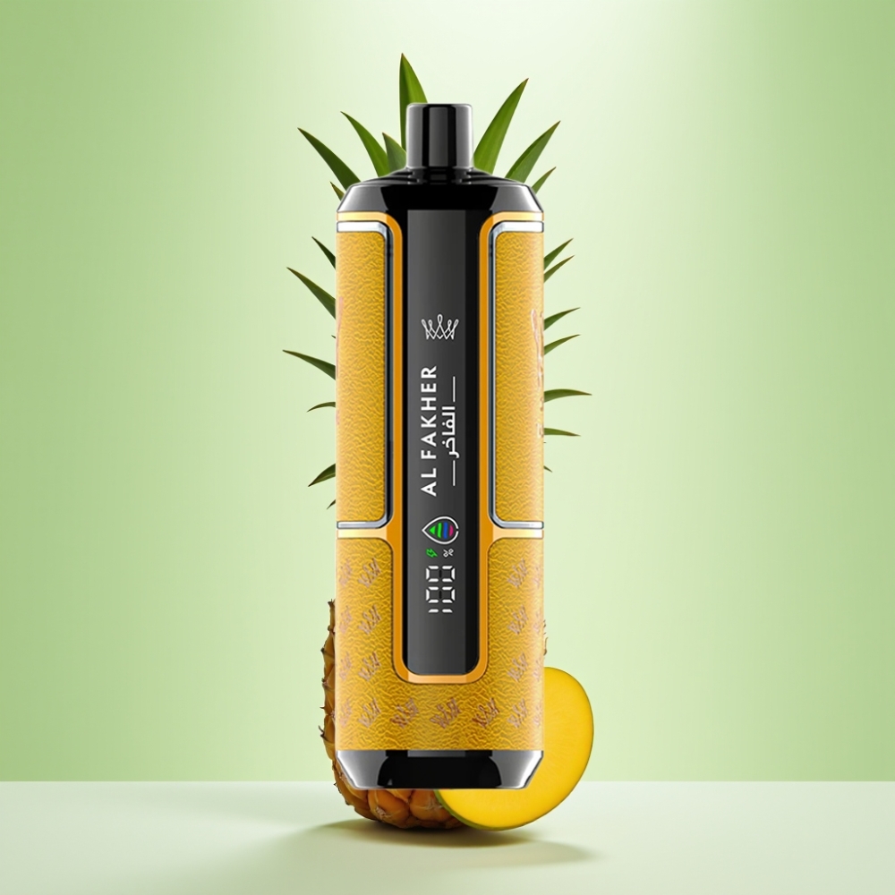 Al Fakher Crown Bar 15K Hypermax Dispozabil Vape Kit Mango Ananas – 22ml, 600mAh, 15.000 puševa