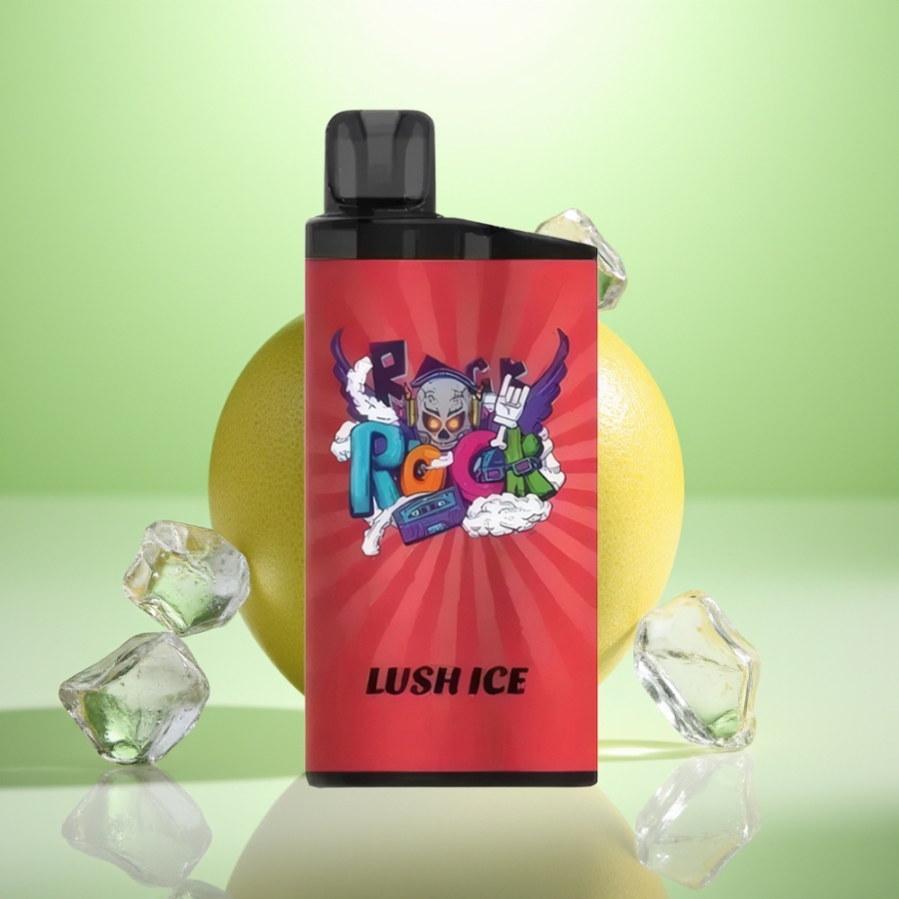 IGET Bar 3500 Puffs Dispozabil Vape Lush Ice - 1400 mAh, 1.2 Ohm Mesh Coil, 78g