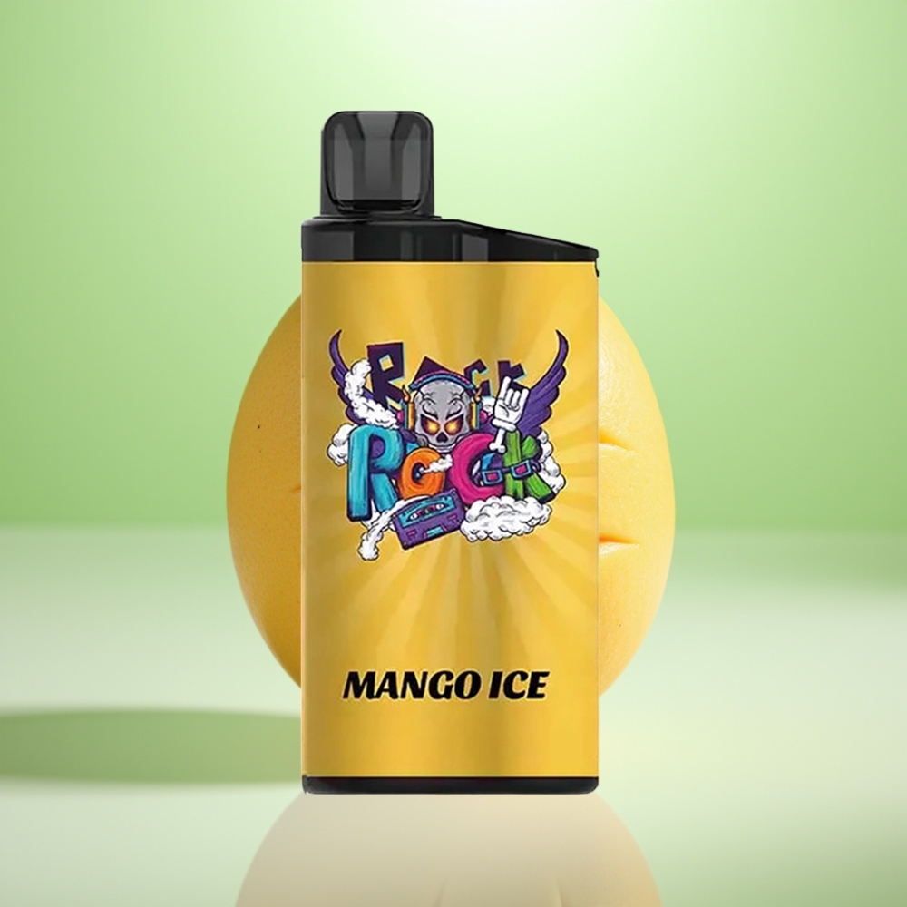 IGET Bar 3500 Puffs Dispozabil Vape Mango Ice – 1400 mAh, 1.2 Ohm Mesh Coil, 78g