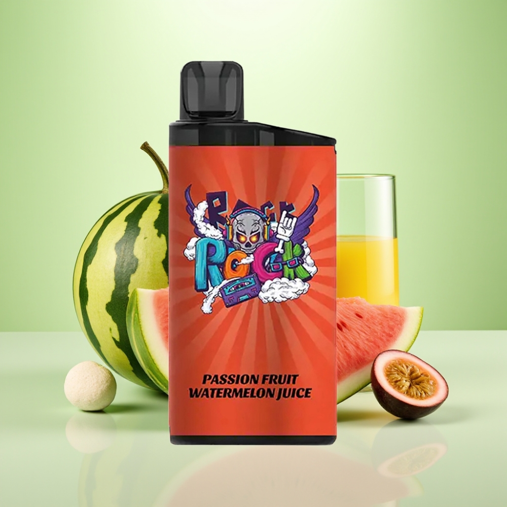 IGET Bar 3500 Puffs Dispozabil Vape Passion Fruit Watermelon Juice - 1400 mAh, 1.2 Ohm Mesh, 78g