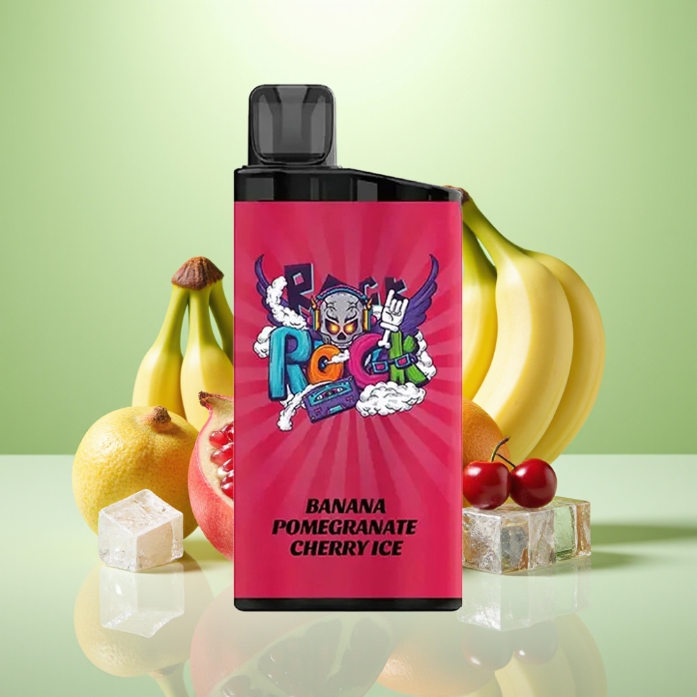 IGET Bar 3500 Puffs Dispozabilna Vape Banana Narandža Trešnja Led – 1400 mAh, 1.2 Ohm Mesh Coil