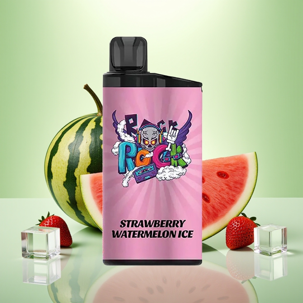 IGET Bar 3500 Puffs Jednokratna Vape Jagoda Lubenica Led, 1400 mAh, 1.2 Ohm Mesh