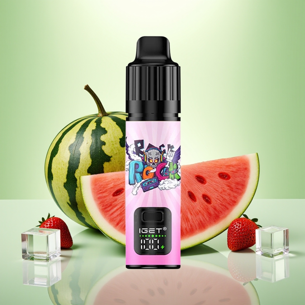 IGET BAR PLUS S3 POD 10000 Pufova Dispozabil Vape Jagoda Lubanica Led 18ml 5% 950mAh