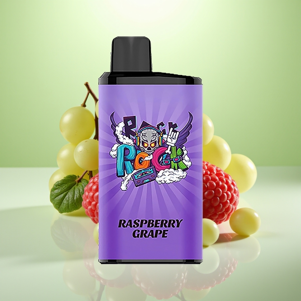IGET Bar Pro 10000 Puffs Dispozabilna Vape Džem Malina Grožđe - 2000 mAh, 1.2 Ohm Mesh Coil