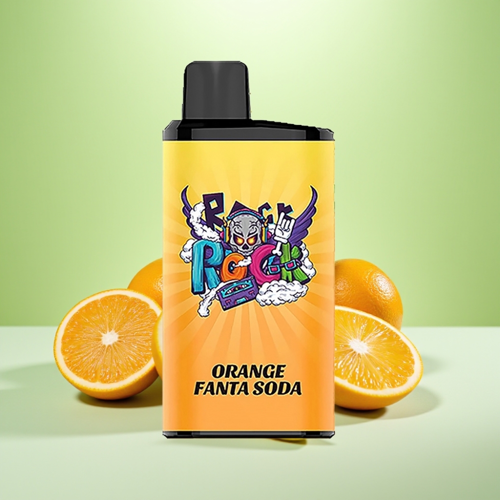IGET Bar Pro 10000 Puffs Dispozabilna Vape Orange Fanta Soda, 2000 mAh, 1.2 Ohm Mesh Coil
