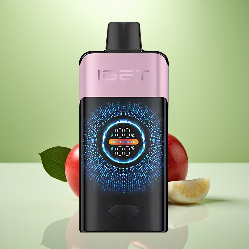 IGET ONE 12000 Puffs Dispozabil Vape Višnja Narandža – 12000 Puffs, 2700 mAh, 0.6 ohm Dual Mesh
