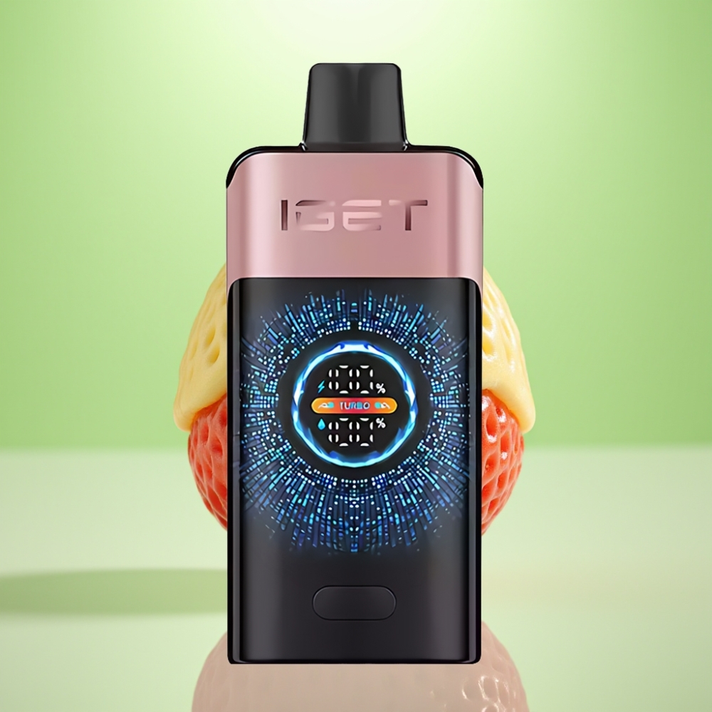 IGET ONE 12000 Pufova Dispozabil Vape jagoda - 12000 Pufova, 2700 mAh, Dual Mesh Coil