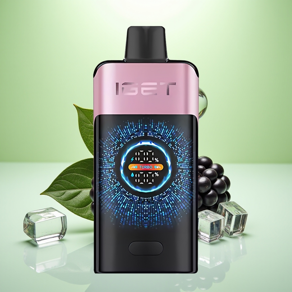 IGET ONE 12000 Pufova Jednokratna Vape - 2700 mAh, 0.6 ohm Dual Mesh, Kupina Led