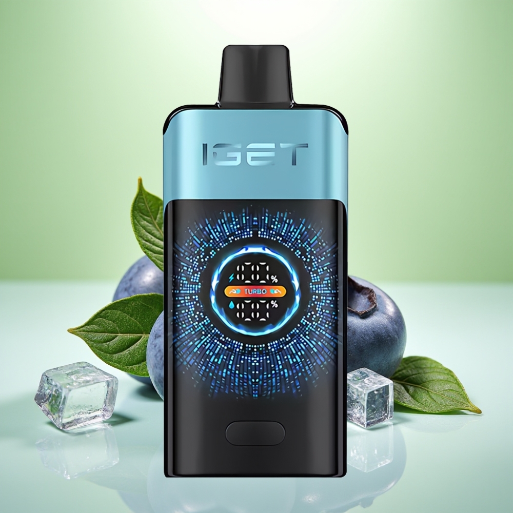 IGET ONE 12000 Pufova Jednokratna Vape Borovnica Led, 2700 mAh, 0.6 ohm Dual Mesh Coil