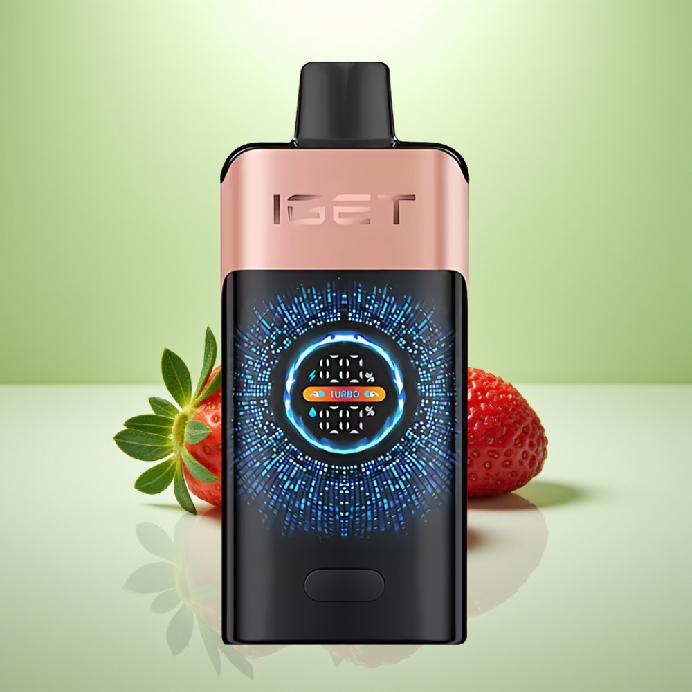IGET ONE 12000 Pufova Jednokratna Vape Jagoda Malina sa 2700 mAh Baterijom i 0.6 ohm Dual Mesh Coil