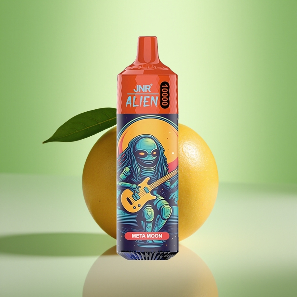 JNR Alien 10000 Puffs - 850mAh, 20ml, Type-C, RGB LED, Meta mesec