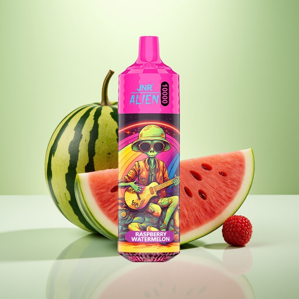 JNR Alien 10000 Puffs Dispozabil Vape Malina Lubenica - 10000 pufova, 850mAh, 20ml
