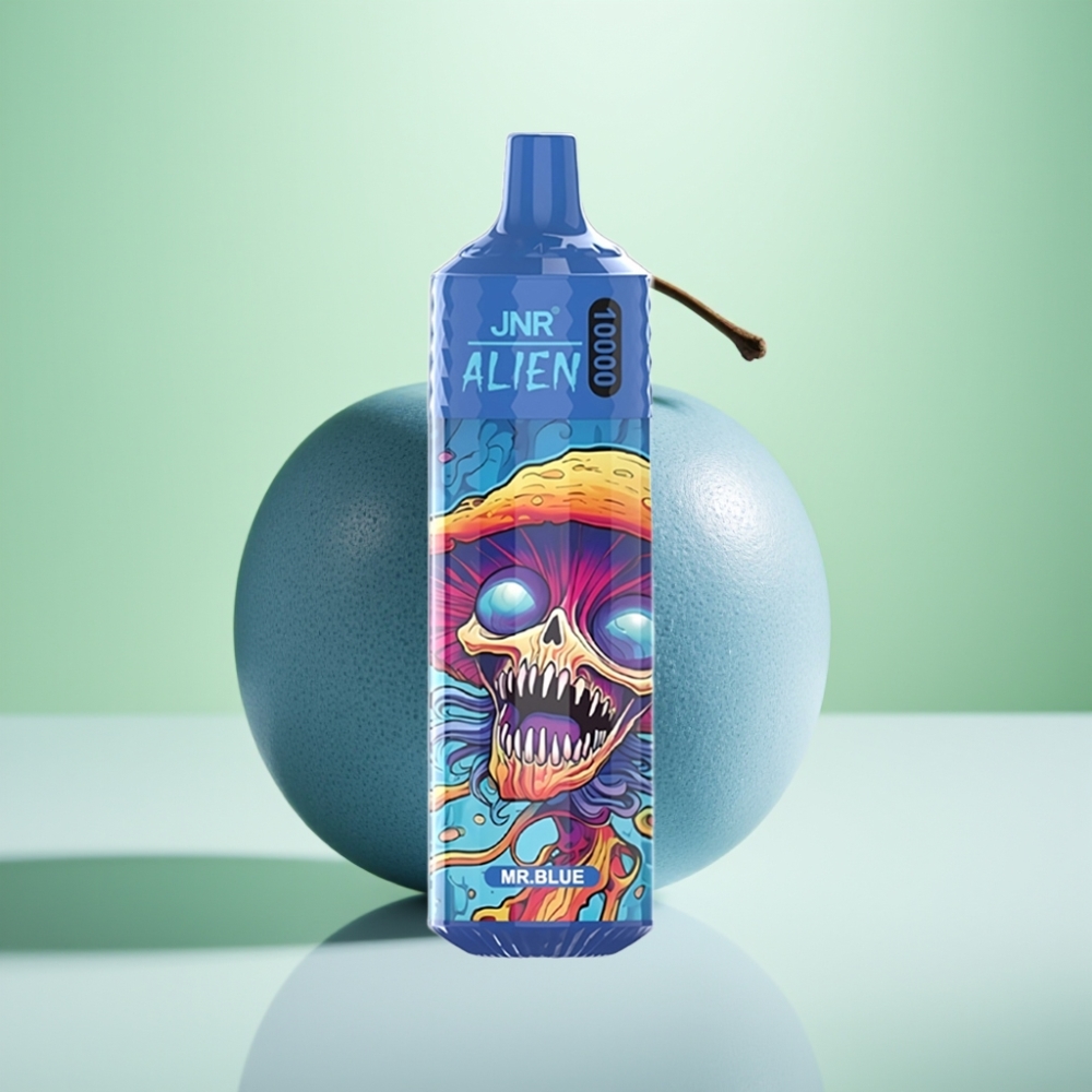 JNR Alien 10000 Puffs Dispozabil Vape Plavi – 850mAh, 20ml tečnost, Type-C punjenje, RGB svetla