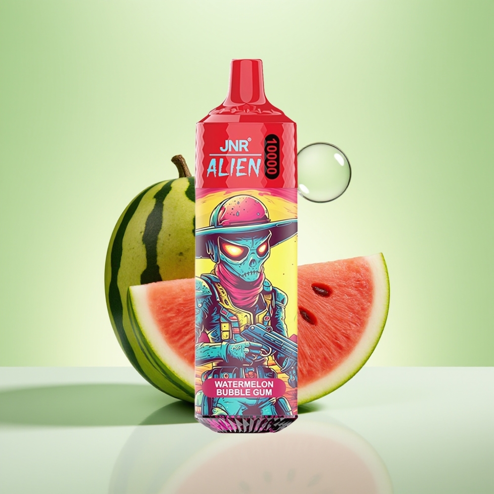 JNR Alien 10000 Puffs Dispozabilna Vape Bubica Lubenica – 10000 pufova, 850mAh, Type-C punjenje