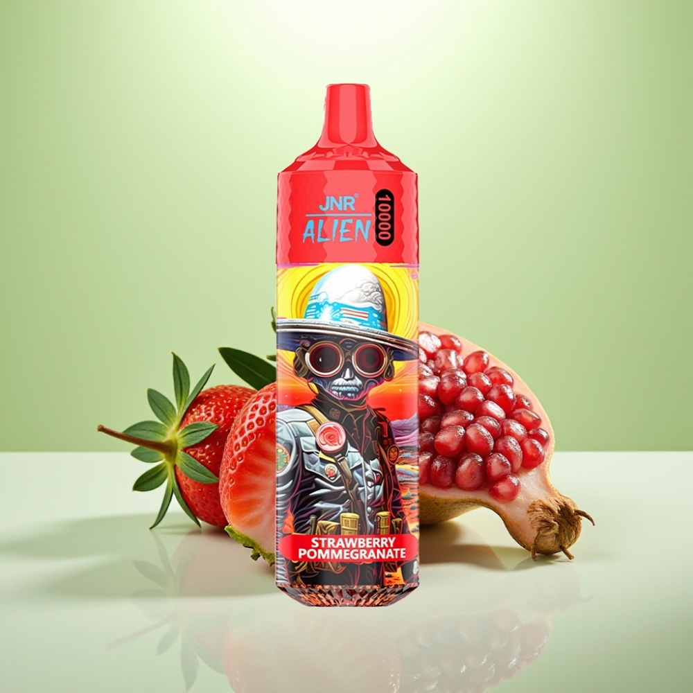 JNR Alien 10000 Puffs Dispozabilna Vape Jagoda Narandža – 850mAh, 20ml, Type-C