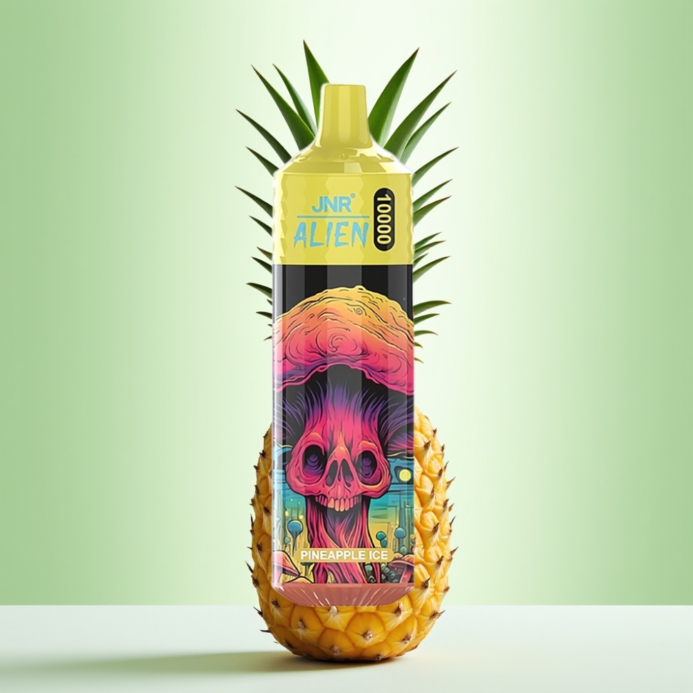 JNR Alien 10000 Puffs Dispozabilni Vape Ananas led, 850mAh, 20ml, Type-C