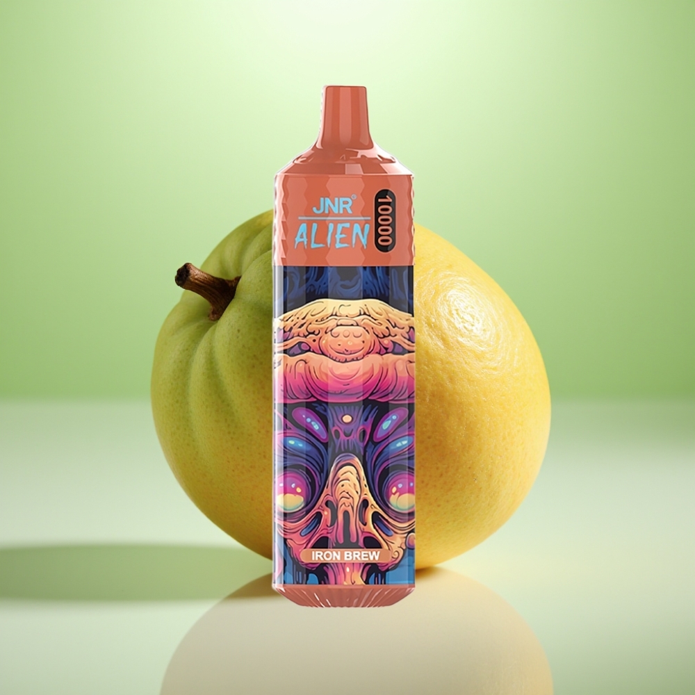 JNR Alien 10000 Puffs Dispozabilni Vape Gvožđe sok - 850mAh, 20ml, Type-C, RGB svetla