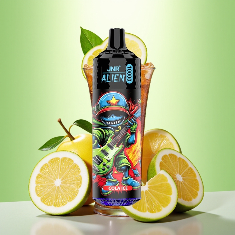 JNR Alien 10000 Puffs Dispozabilni Vape Kola Led - 850mAh, 20ml, Type-C