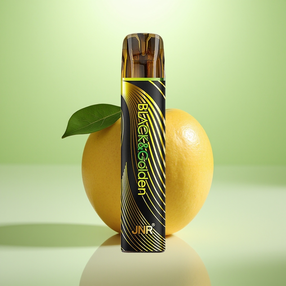JNR Black&Golden 600+200 Puffs Dispozabil Vape – 800 Puffs, 550mAh, 2ml, 2% Nikotina