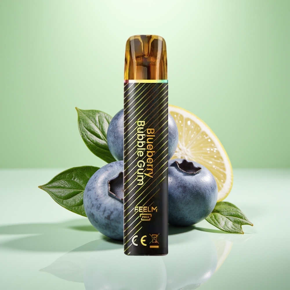 JNR Black&Golden 600+200 Puffs Dispozabil Vape Боровница жвака, 800 Puffs, 550mAh, 2ml, TPD