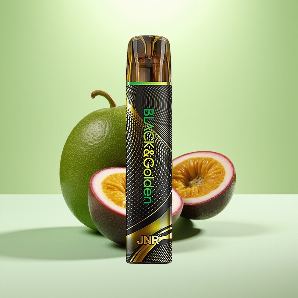 JNR Black&Golden 600+200 Puffs Dispozabil Vape Passion Monster – 800 Puffs, 550mAh, 2ml, 2% nikotina