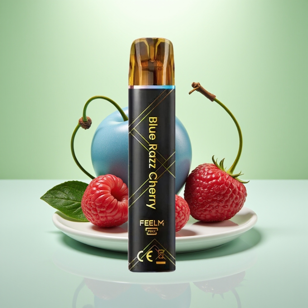 JNR Black&Golden 600+200 Pufova Dispozabil Vape Plava Malina Trešnja – 800 Pufova, 550mAh, 2ml, 2% Nikotina