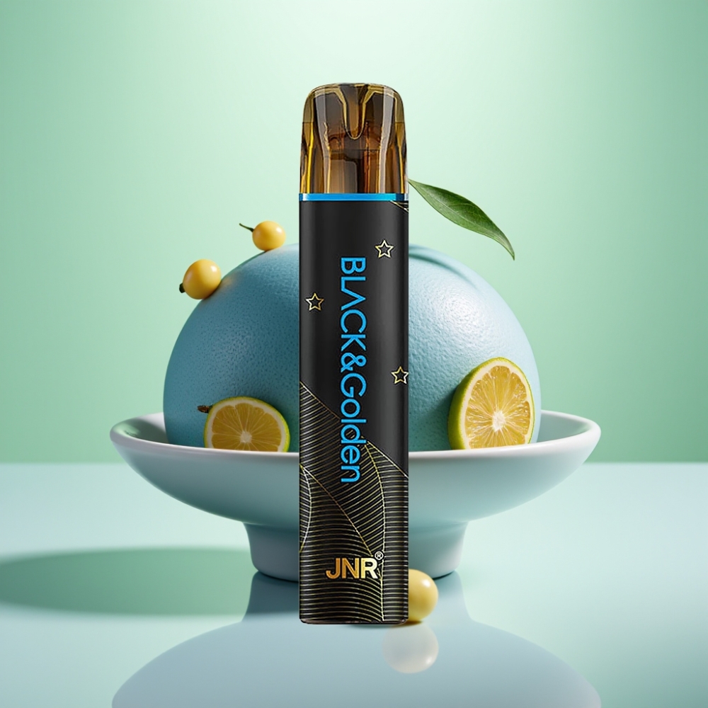 JNR Black&Golden 800 Puffs Dispozabil Vape Mr Blue – 550mAh, 2ml, 2% nikotina, TPD sertifikat