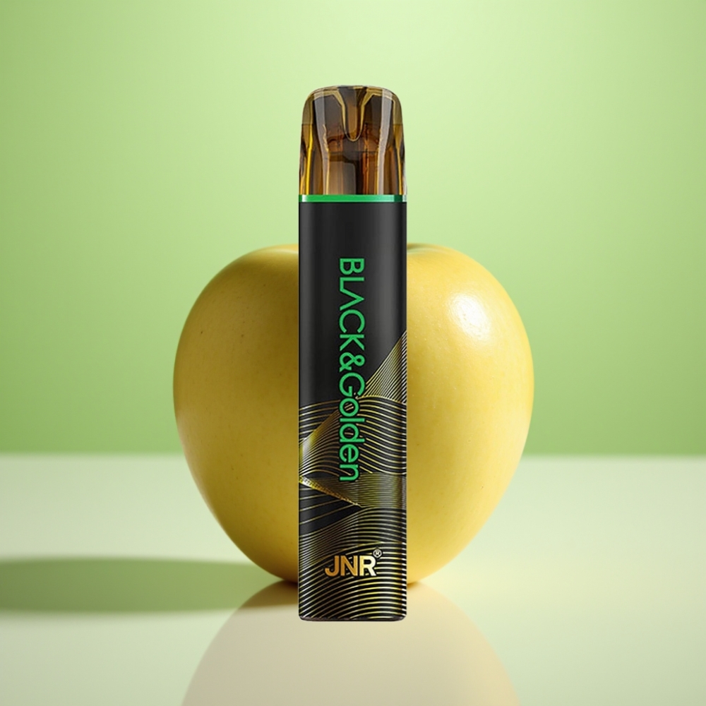 JNR Black&Golden 800 Pufova Dispozabil Vape Kisela Jabuka, 550mAh, 2ml, 2% Nikotina