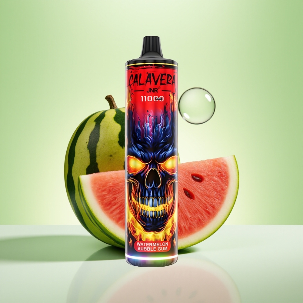 JNR Calavera 11000 Puffs Dispozabil Vape Bubica lubenica, 850 mAh, 21ml, 1.0ohm