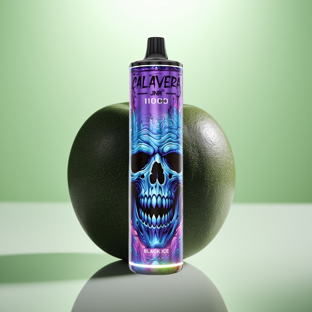 JNR Calavera 11000 Puffs Dispozabil Vape Crni Led – 850mAh, 21ml, 1.0ohm Mesh