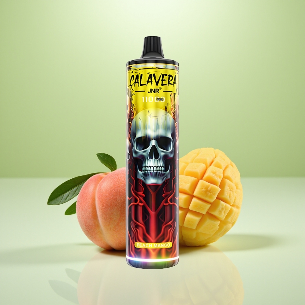 JNR Calavera 11000 Pufova Dispozabil Vape Breskva Mango, 21ml, 850mAh, Type-C