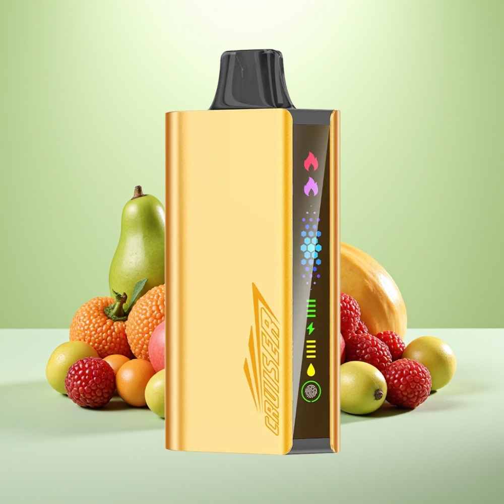 JNR Cruiser 12000 Puffs No-Charge Dispozabil Vape Mixed Berry – 3500 mAh, 25ml, Dual Mesh Coil