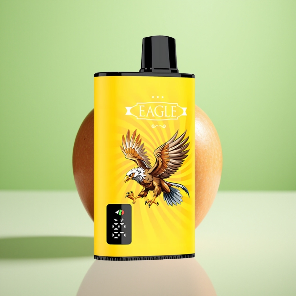 JNR EAGLE Smart 23000 Pufa Dispozabil Vape - Digital Ekran, 750mAh Baterija, 25ml Tekućine, Dve Jabuke
