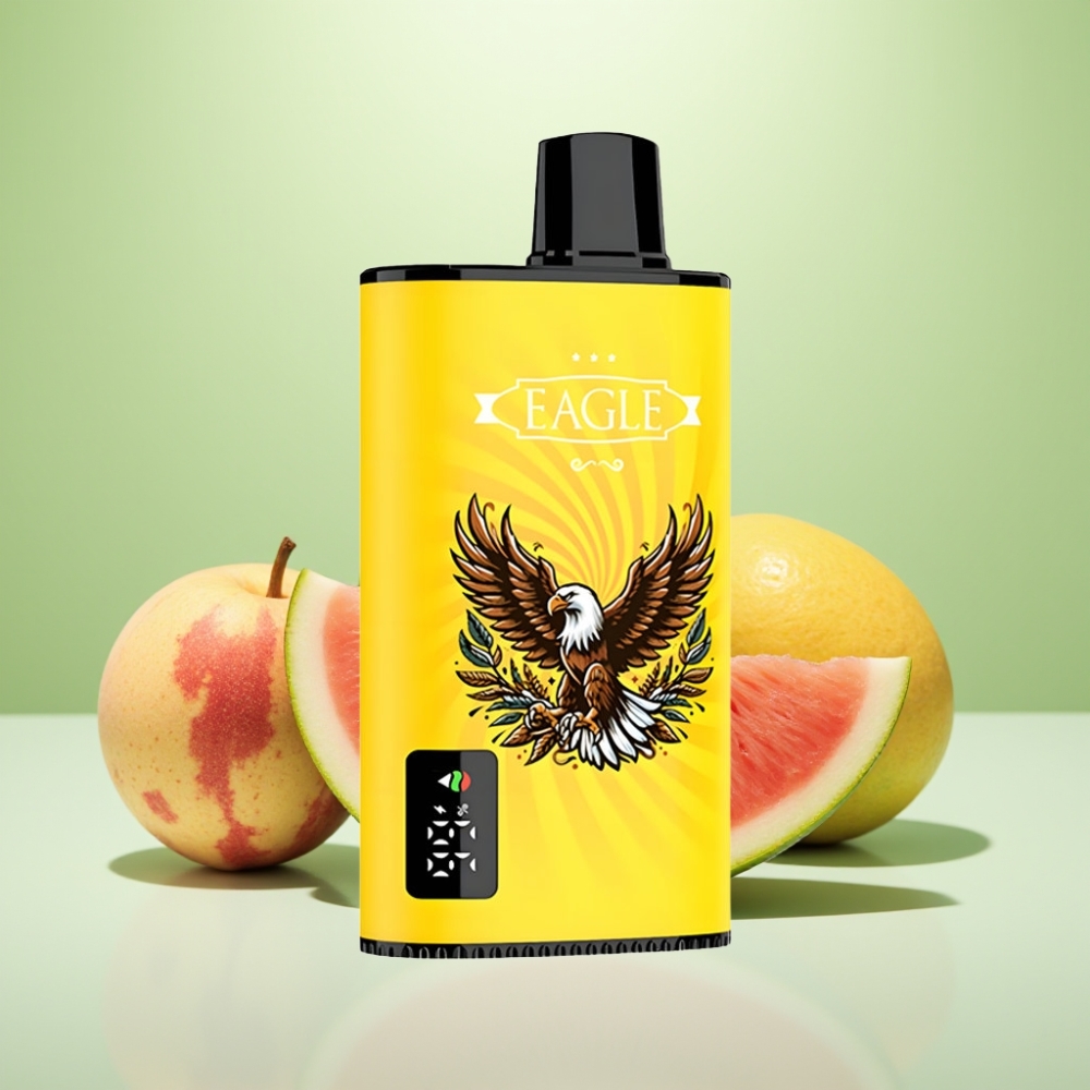 JNR EAGLE Smart 23000 Puffs Dispozabil Vape Breskva Mango Lubenica – Digital ekran, 1.0ohm Mesh kalem, 25ml tečnost