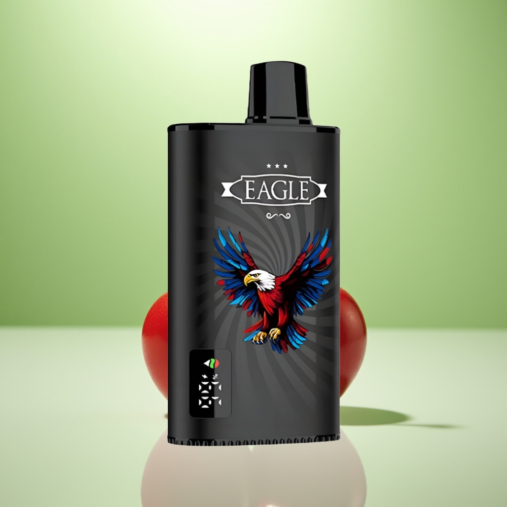 JNR EAGLE Smart 23000 Pufova Dispozabil Vape Višnja Kola – Digitalni ekran, 1.0ohm Mesh Coil, Podesivi protok vazduha