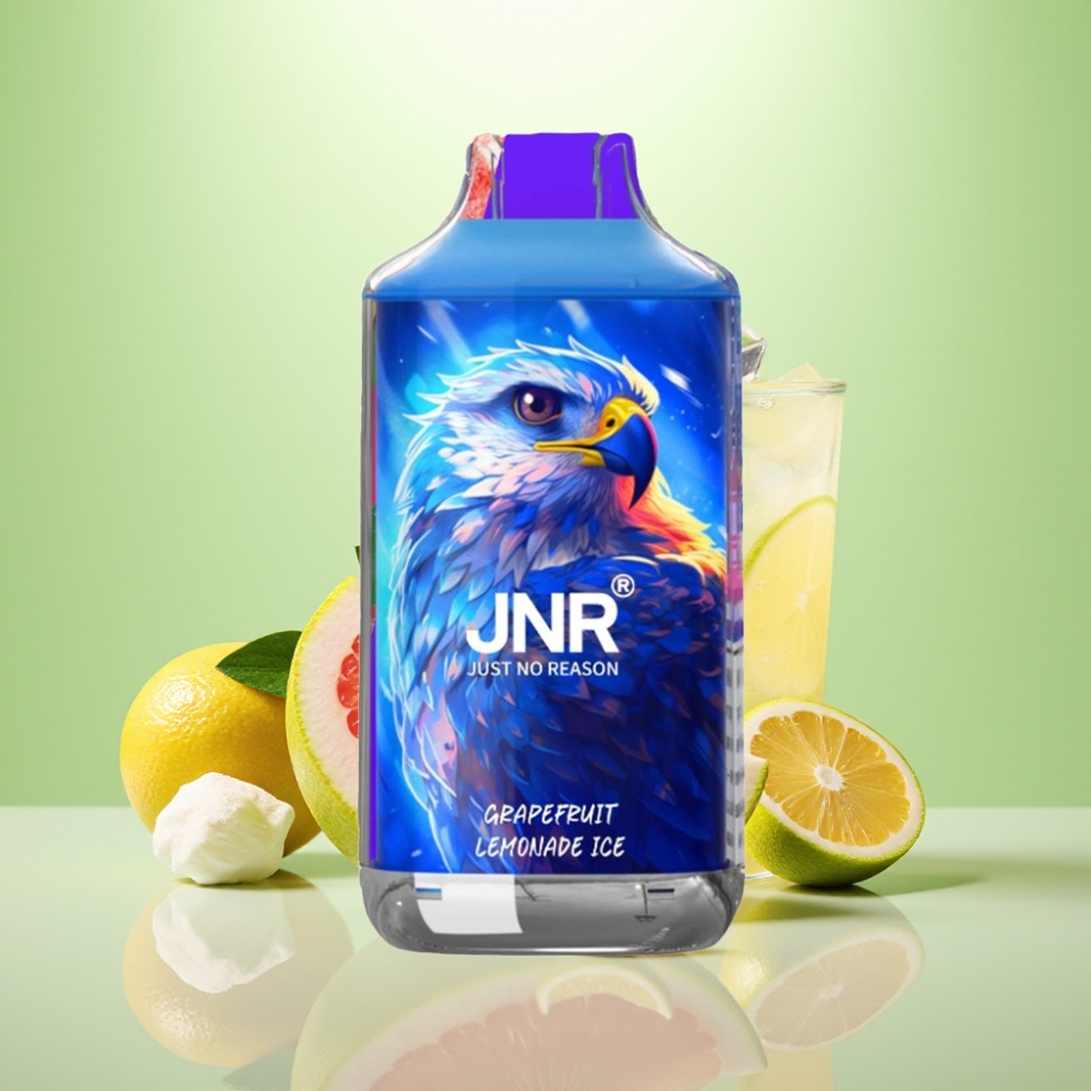 JNR Falcon 16000 Puffs Dispozabil Vape Grejpfrut Limunada Ice - 850mAh, 22ml, Dual Mesh Coil