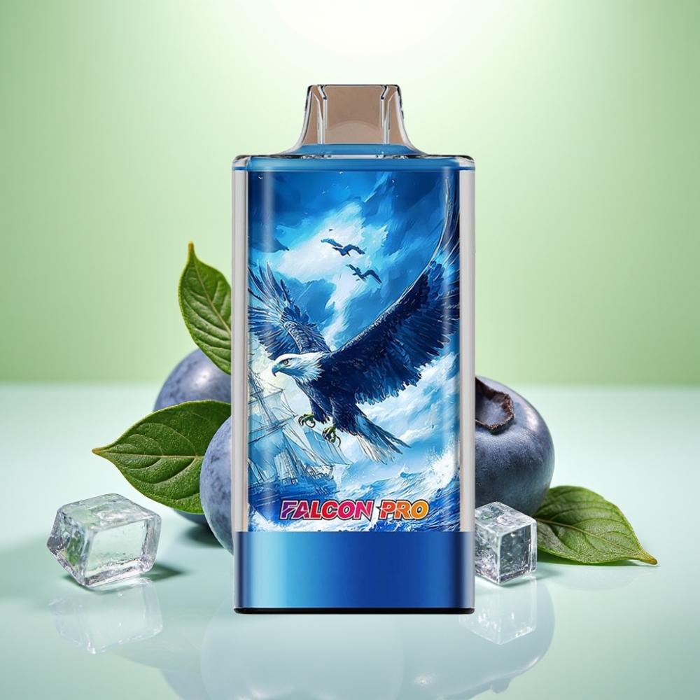 JNR Falcon Pro 28000 Dispozabil Vape Borovnica Led, 30ml, 950mAh, 28000 Puffova, 5% Nikotina