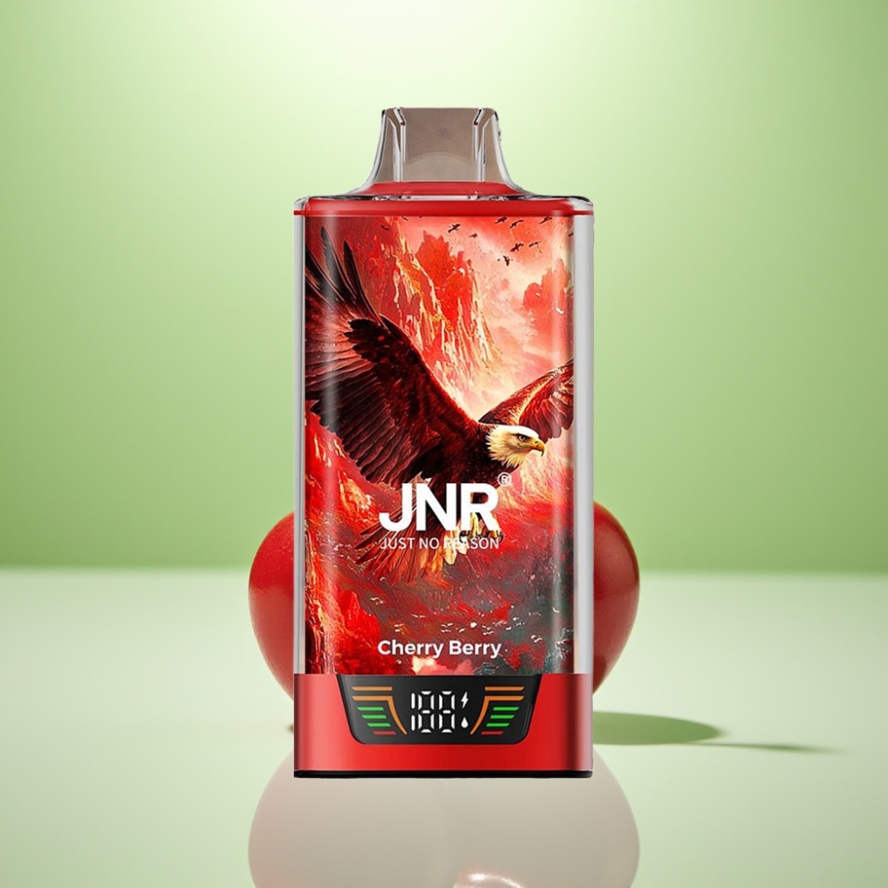 JNR Falcon Pro 28000 Dispozabil Vape Cherry Berry - 30ml, 950mAh, 28000 Puffova, 5% Nikotina
