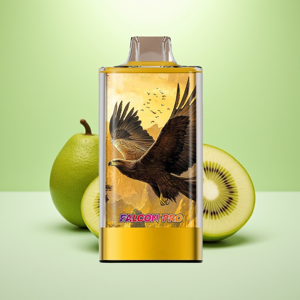 JNR Falcon Pro 28000 Dispozabil Vape Kiwi Pasija Guava – 30ml, 28000 Puffova, 5% Nikotina, Smart Ekran
