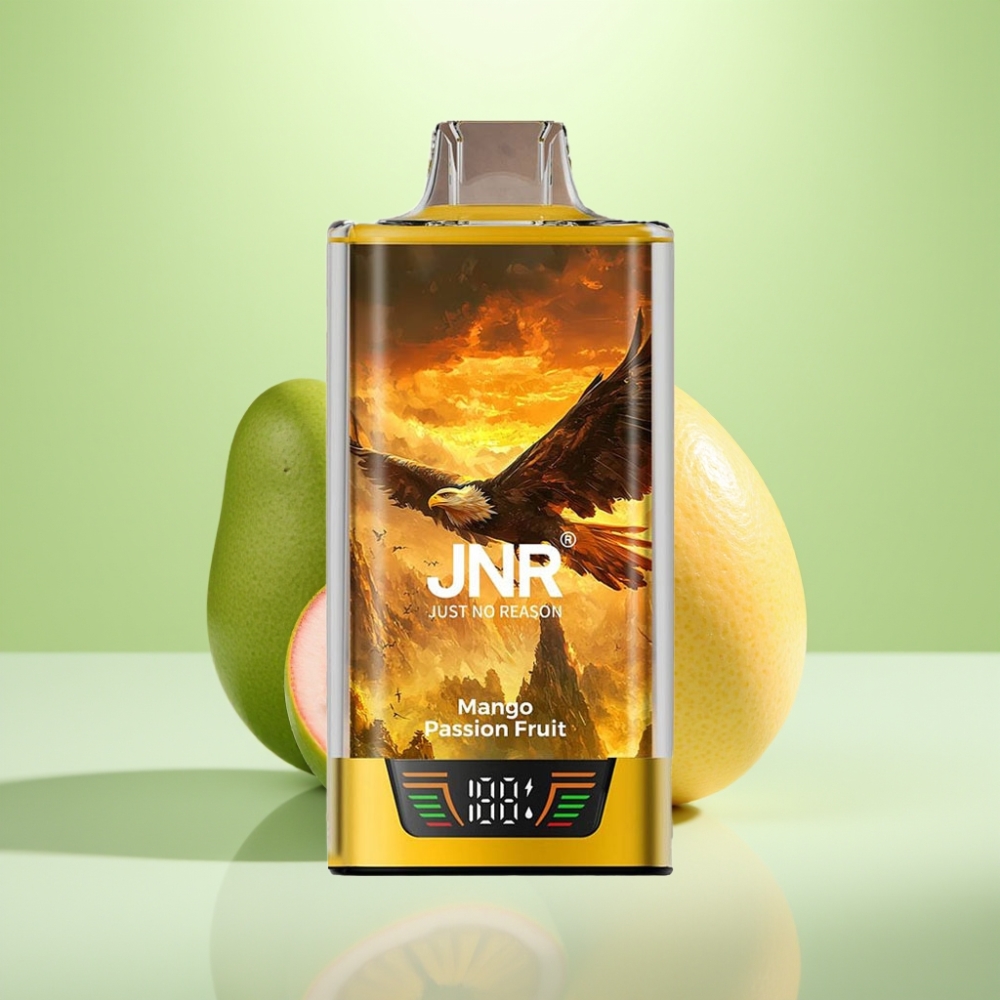 JNR Falcon Pro 28000 Dispozabil Vape Mango Pasiflora – 30ml, 950mAh, 28000 Puffova, 5% Nikotina