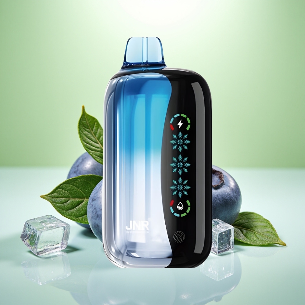 JNR Flex Ice 21000 Pufova Dispozabil Vape - Blueberry Ice, 26ml, 1.2 Ohm Dual Mesh, Type-C