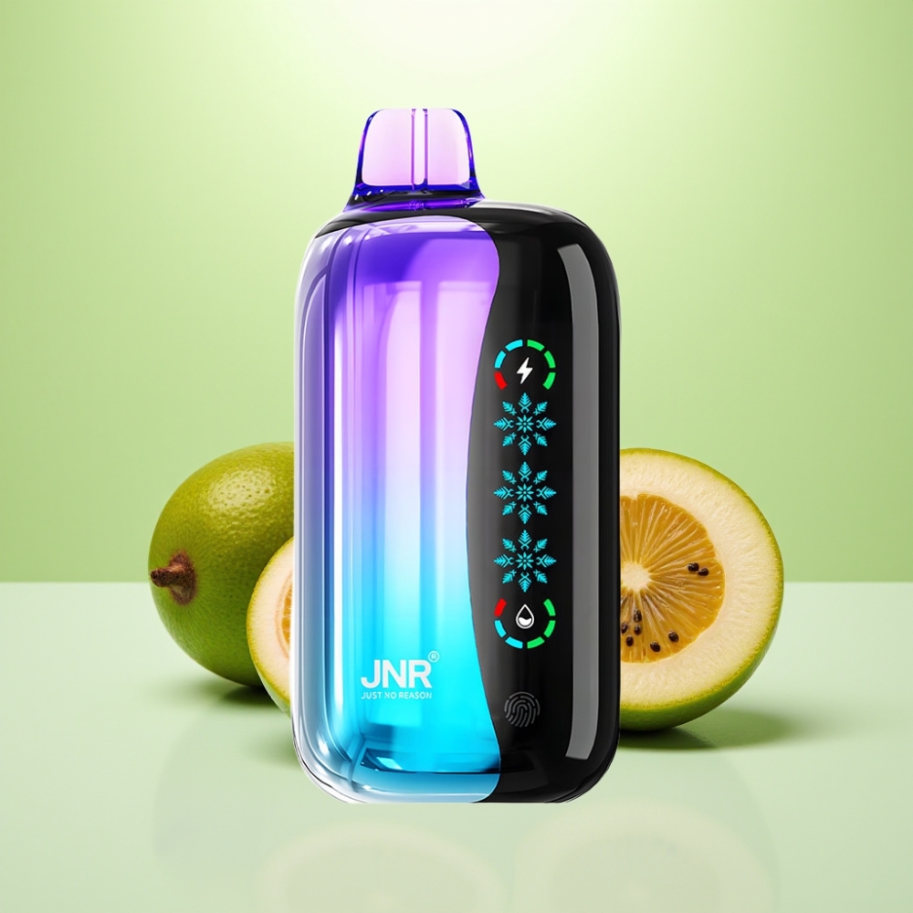 JNR Flex Ice 21000 Pufova Dispozabil Vape sa podesivim ledenim efektom, 26ml tečnosti, 1.2 Ohm Dual Mesh, Kiwi Pasiflora Guava