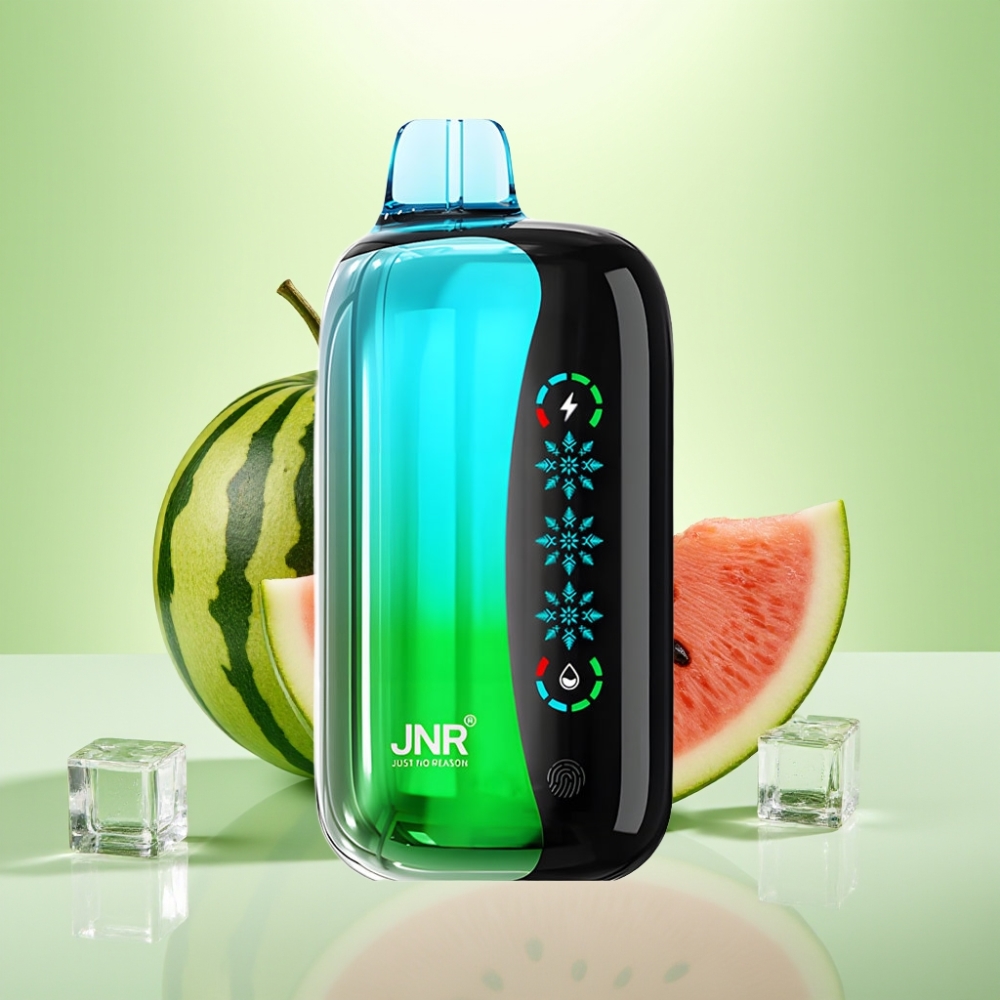 JNR Flex Ice 21000 Pufova Jednokratna Vape – Kiwi Lubenica Led, 26ml Tečnost, Podesivi Vazdušni Tok, 1000mAh Baterija