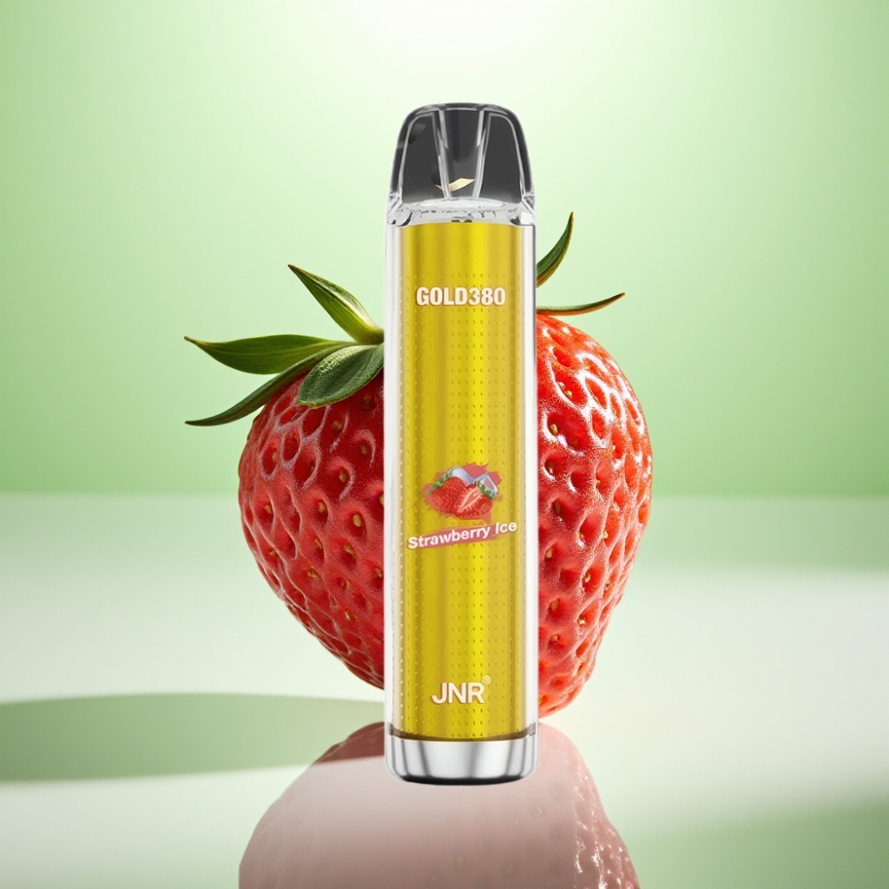 JNR Glod380 6000 Puffs Dispozabil Vape Jagoda Led 6000 Pufova, 1500mAh, 13ml