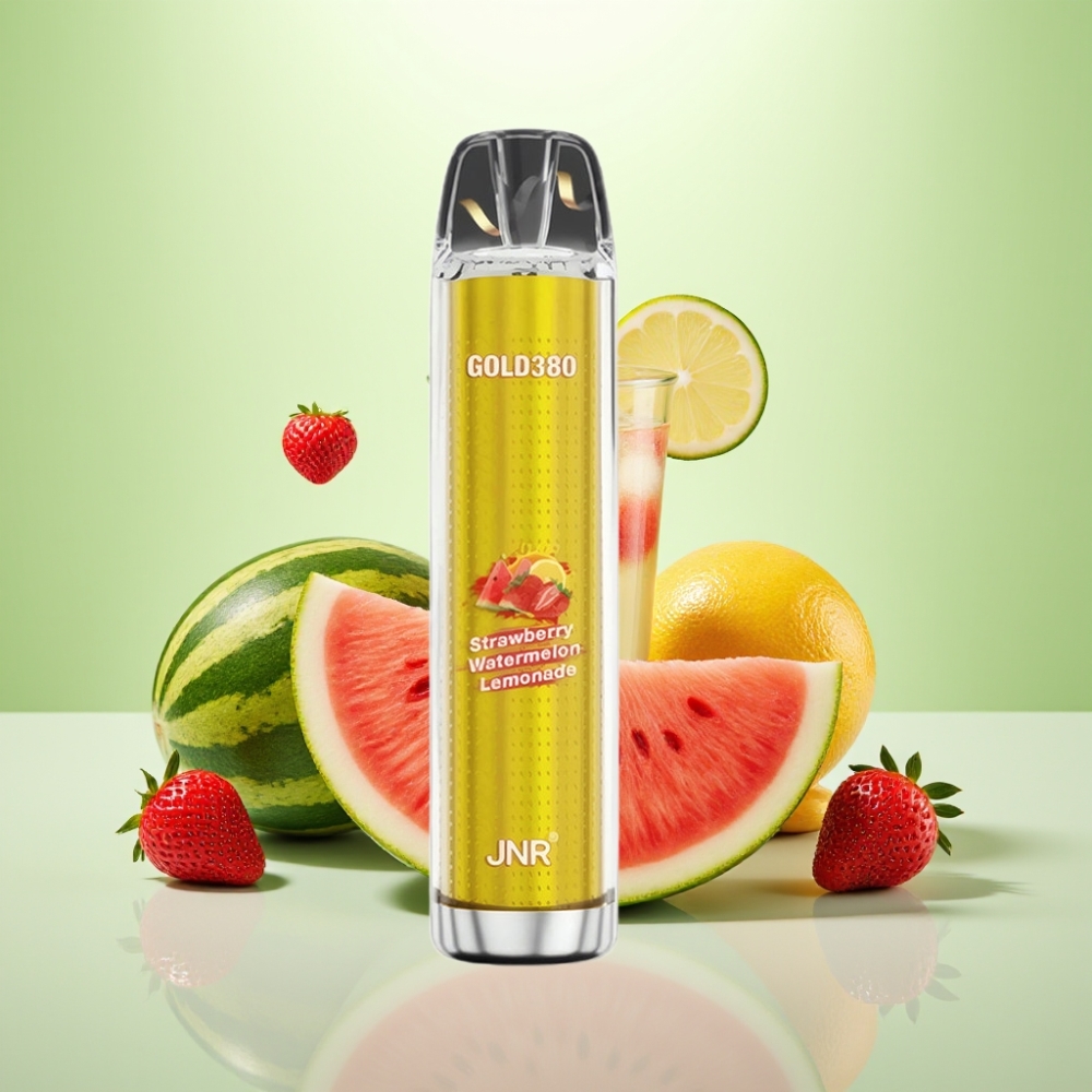 JNR Glod380 6000 Puffs Dispozabil Vape Jagoda Lubenica Limunada – 6000 Puffs, 1500mAh, 1.0ohm, 13ml