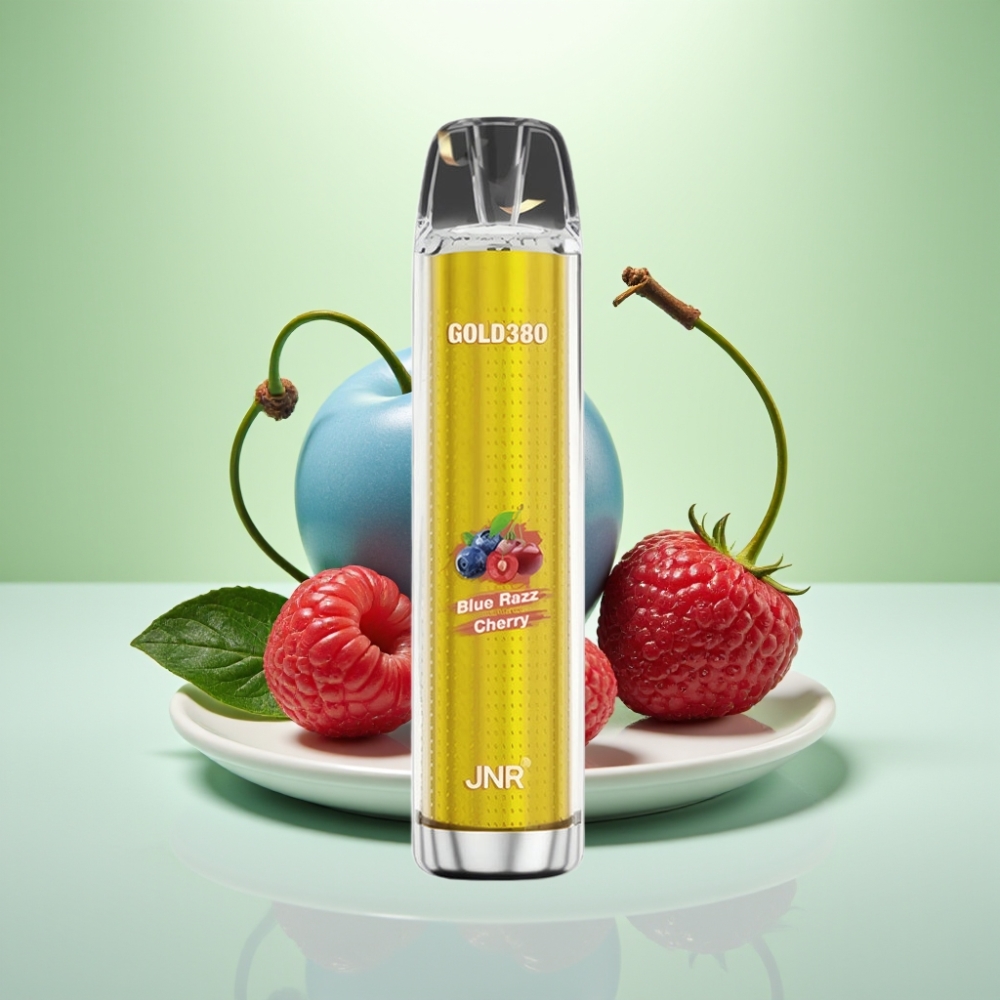 JNR Glod380 6000 Pufova Dispozabil Vape Plavo Malina Trešnja, 1500mAh, 13ml