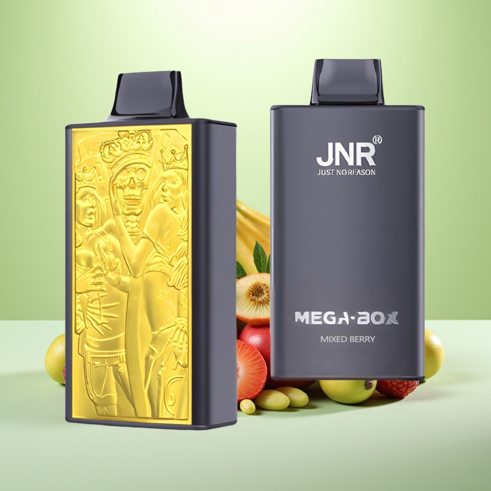 JNR Mega Box 25000 Puffs Dispozabil Vape - 30ml, Dual Mesh, Type-C, Mešano bobičasto voće